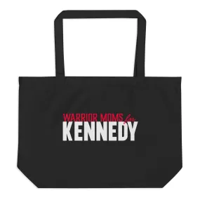 Warrior Moms for Kennedy Large Organic Tote Bag