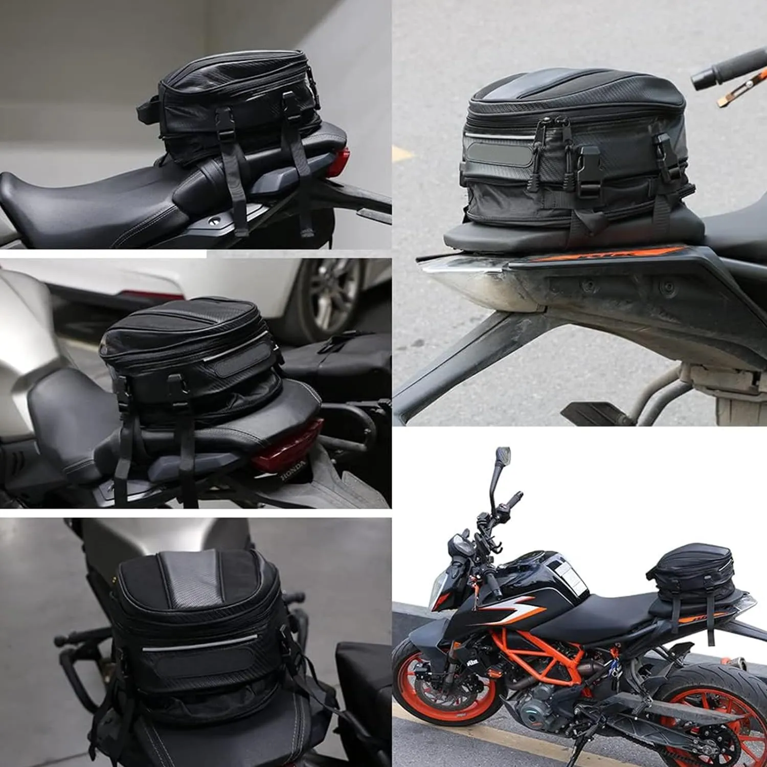 Waterproof Rear Seat Tail Bag For Dirt Bike