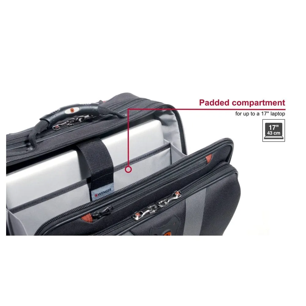 Wenger Granada 15.6" Wheeled Laptop Case Black - 600659