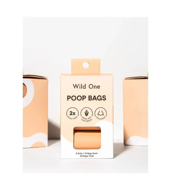 Wild One Eco-Friendly Poop Bags For Dogs